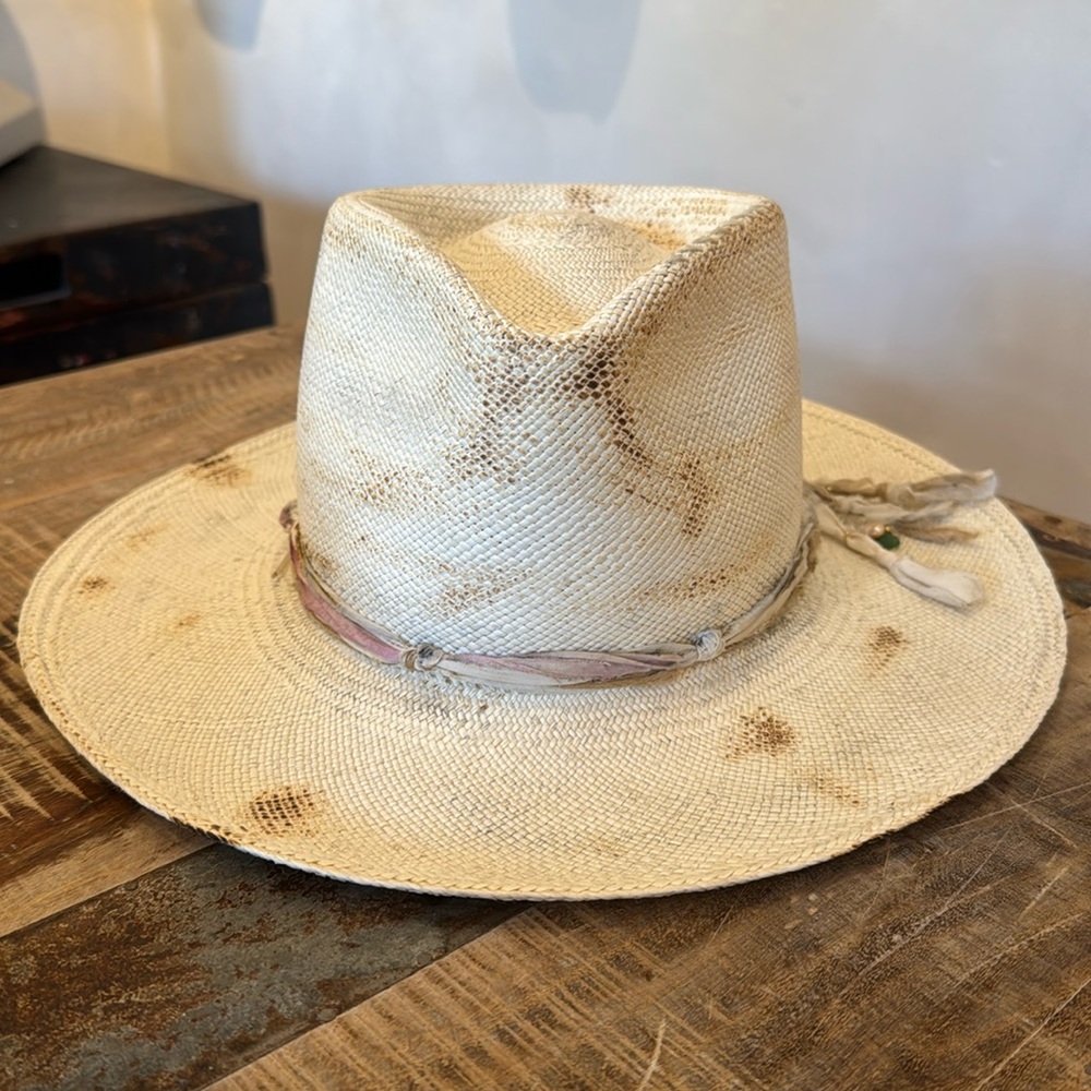 Handmade Custom 100% Toquilla Panama Straw Hat